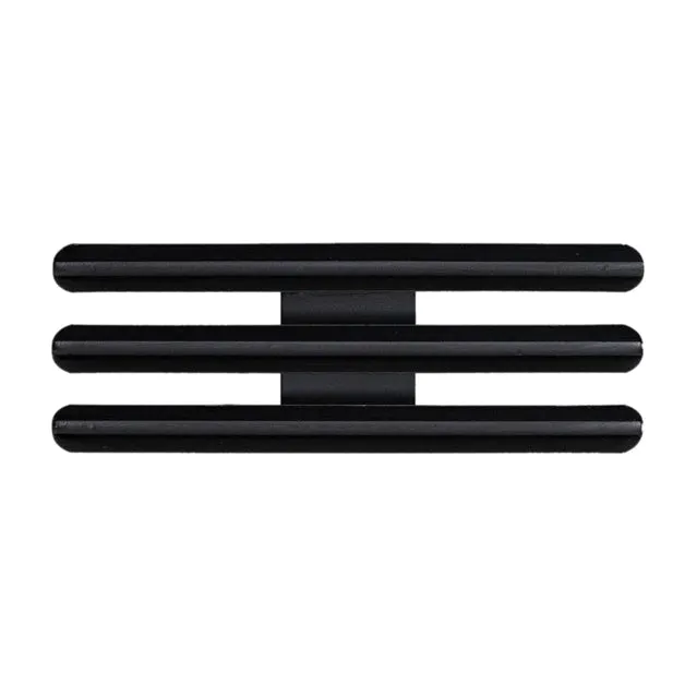 9 Ribbon/Medal 3-Row Metal Mounting Bar Rack, Flush or Spaced