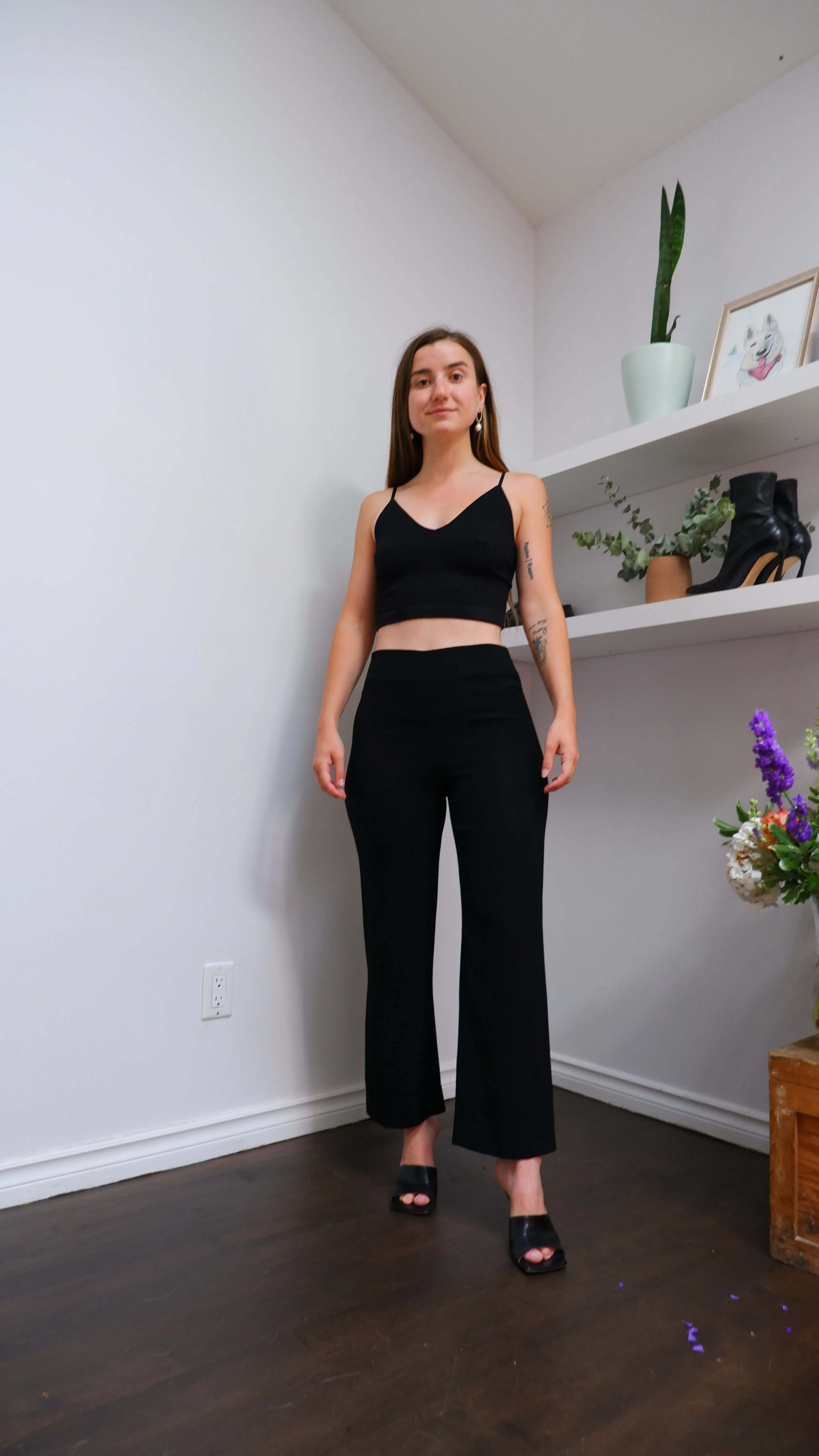 90s Classic Black Trousers - 4
