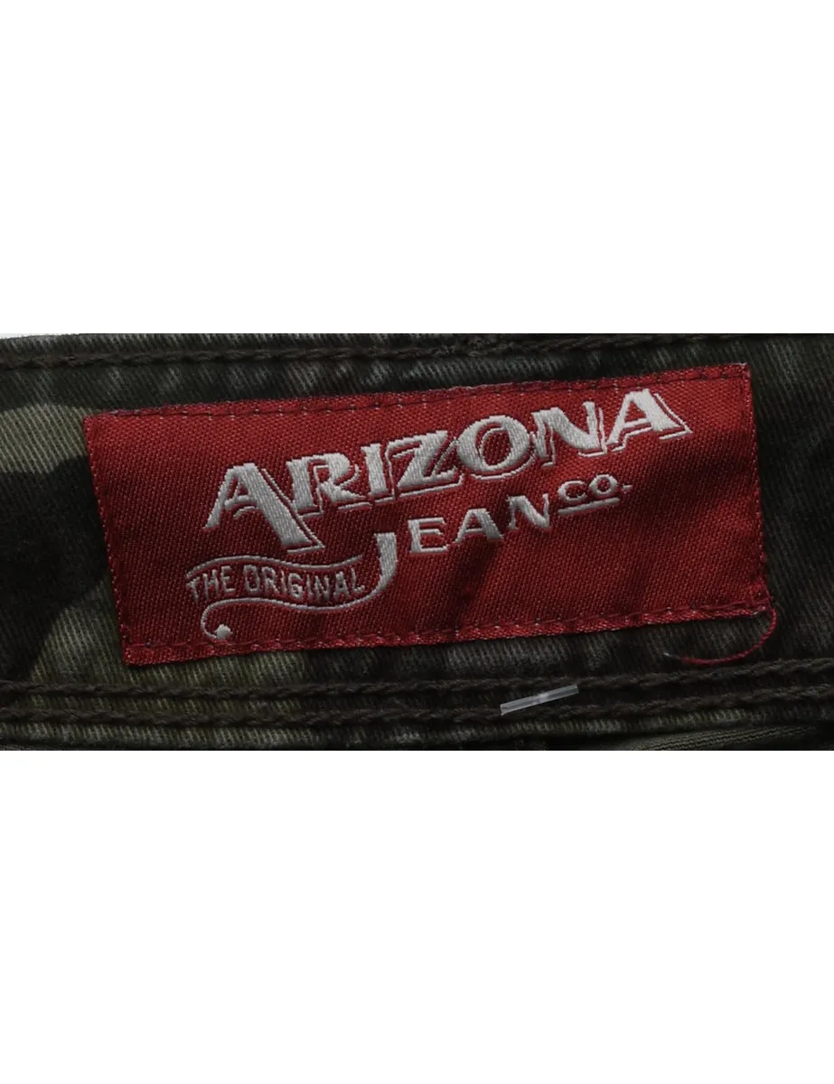 Arizona Camouflage Print Cargo Trousers - W29 L30