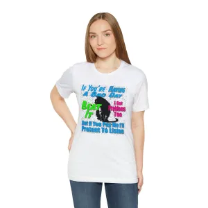 Beat it T-shirt | Having a bad day | Pet Design Shirts | Inspirational Words Problems Streetwear Designer Shirts