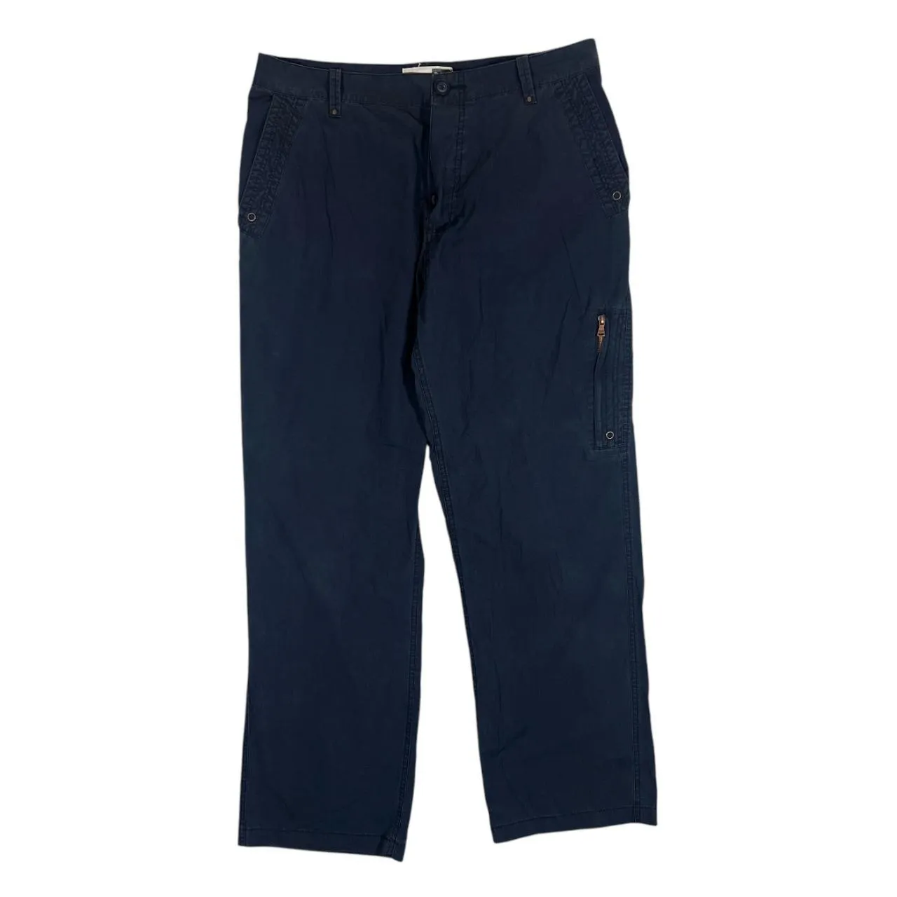 CAT Caterpillar Classic Black Lightweight Cargo Pants Trousers
