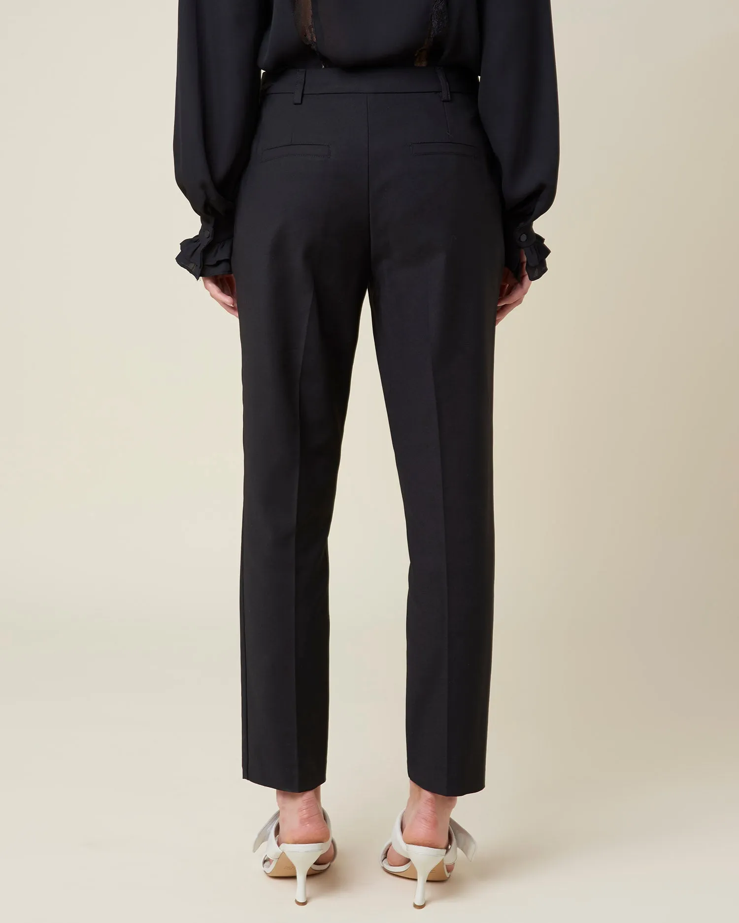 Classic straight trousers