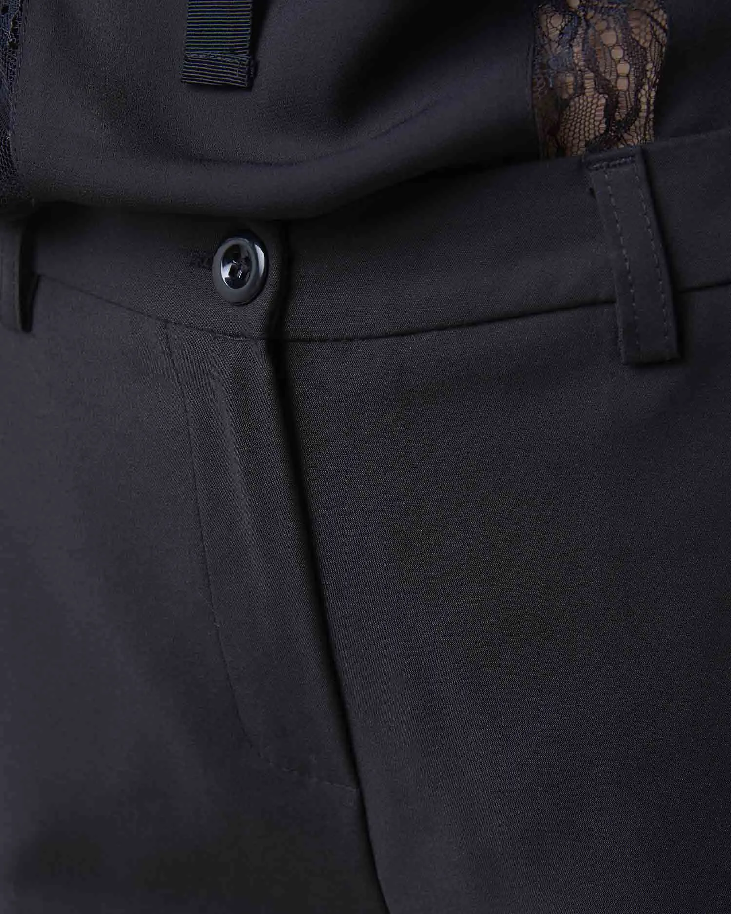 Classic straight trousers