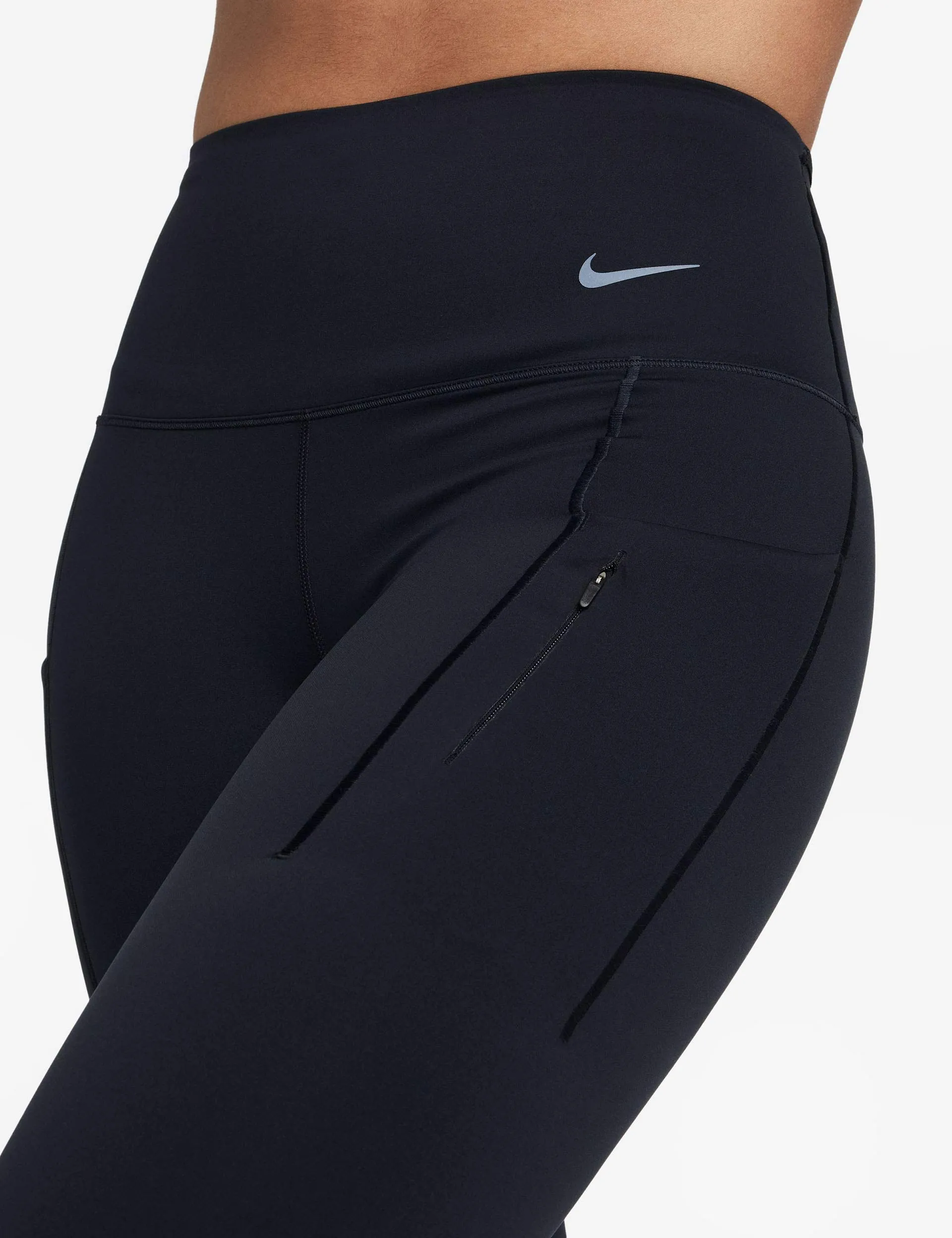 Go Therma-FIT High-Waisted 7/8 Leggings - Black