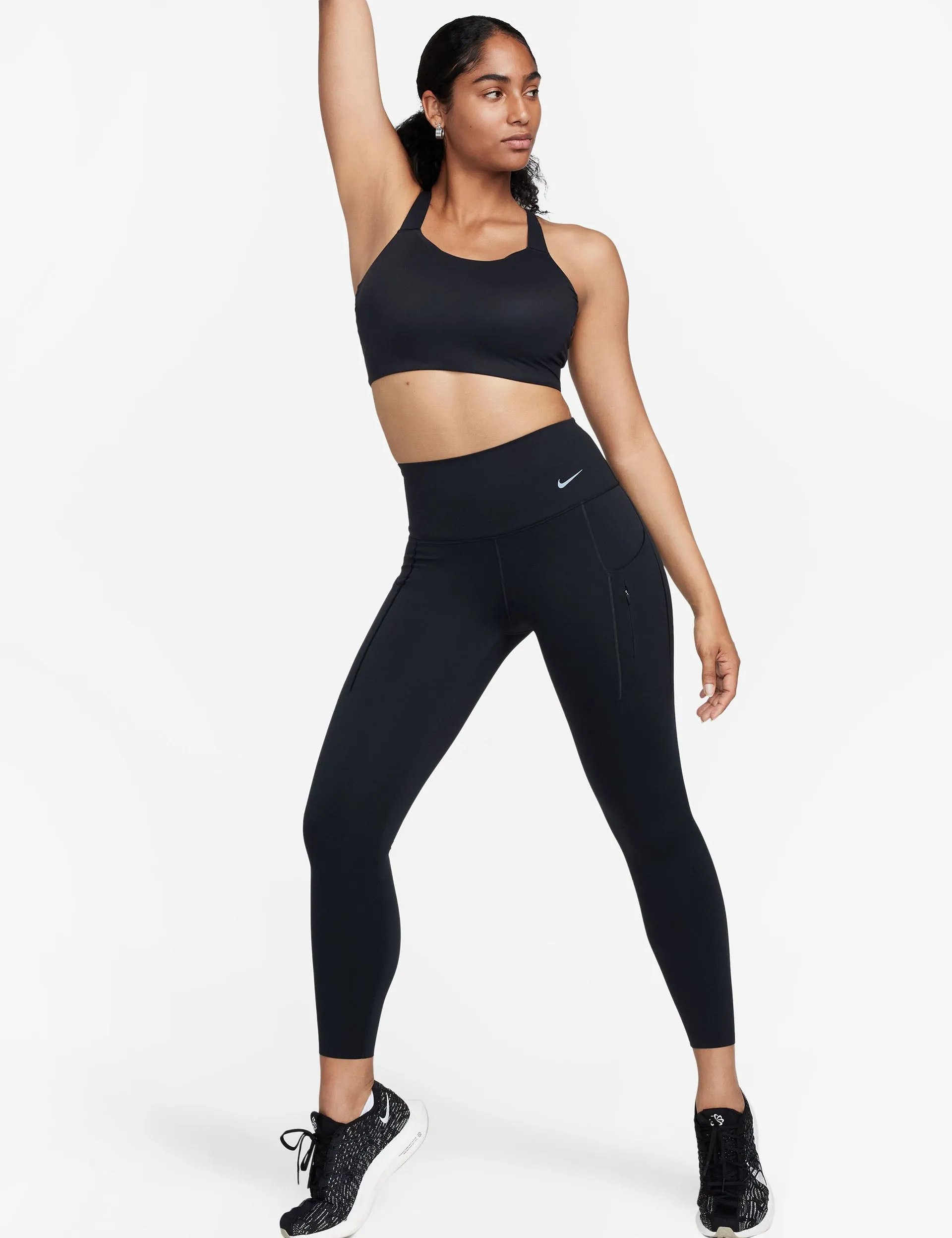 Go Therma-FIT High-Waisted 7/8 Leggings - Black