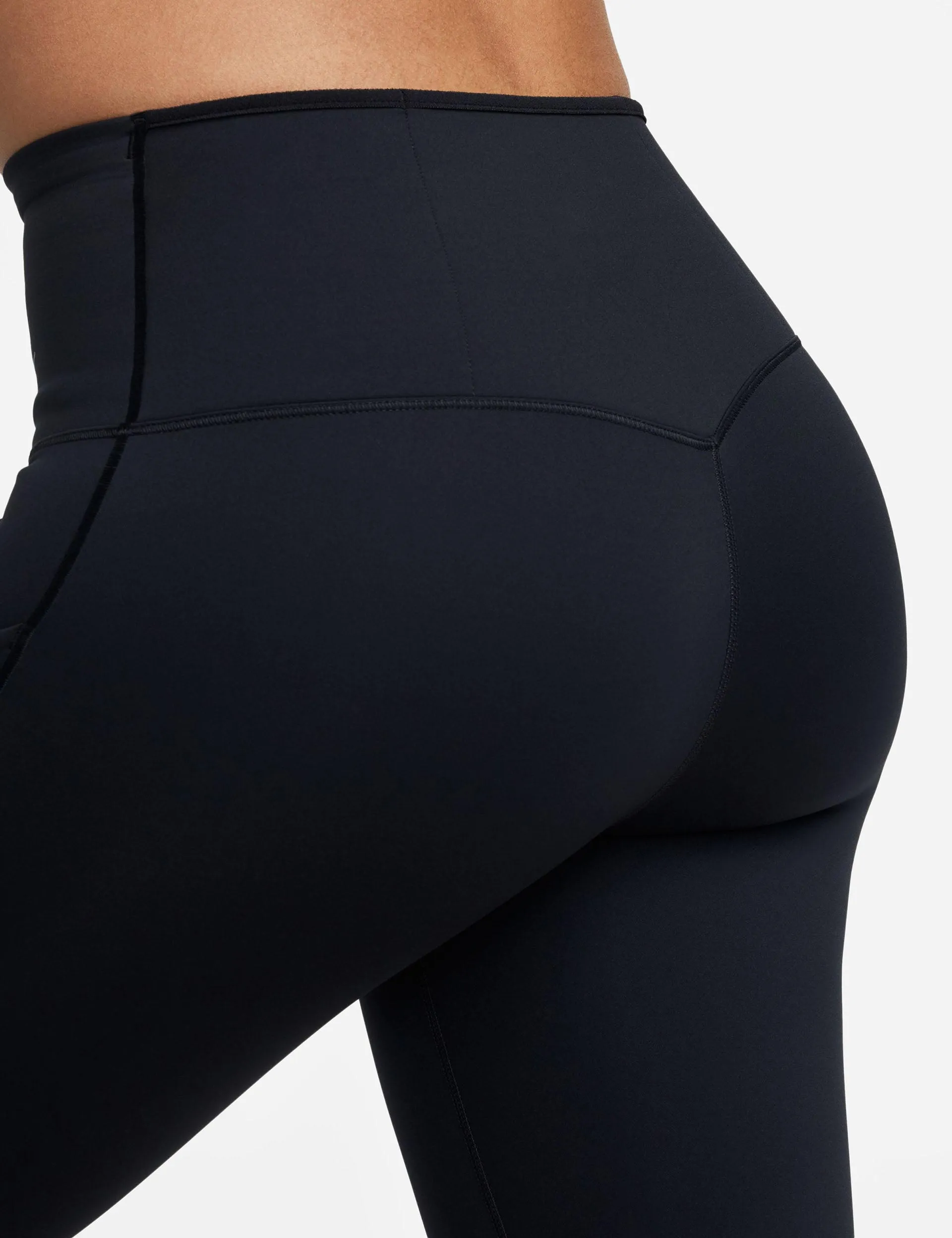 Go Therma-FIT High-Waisted 7/8 Leggings - Black