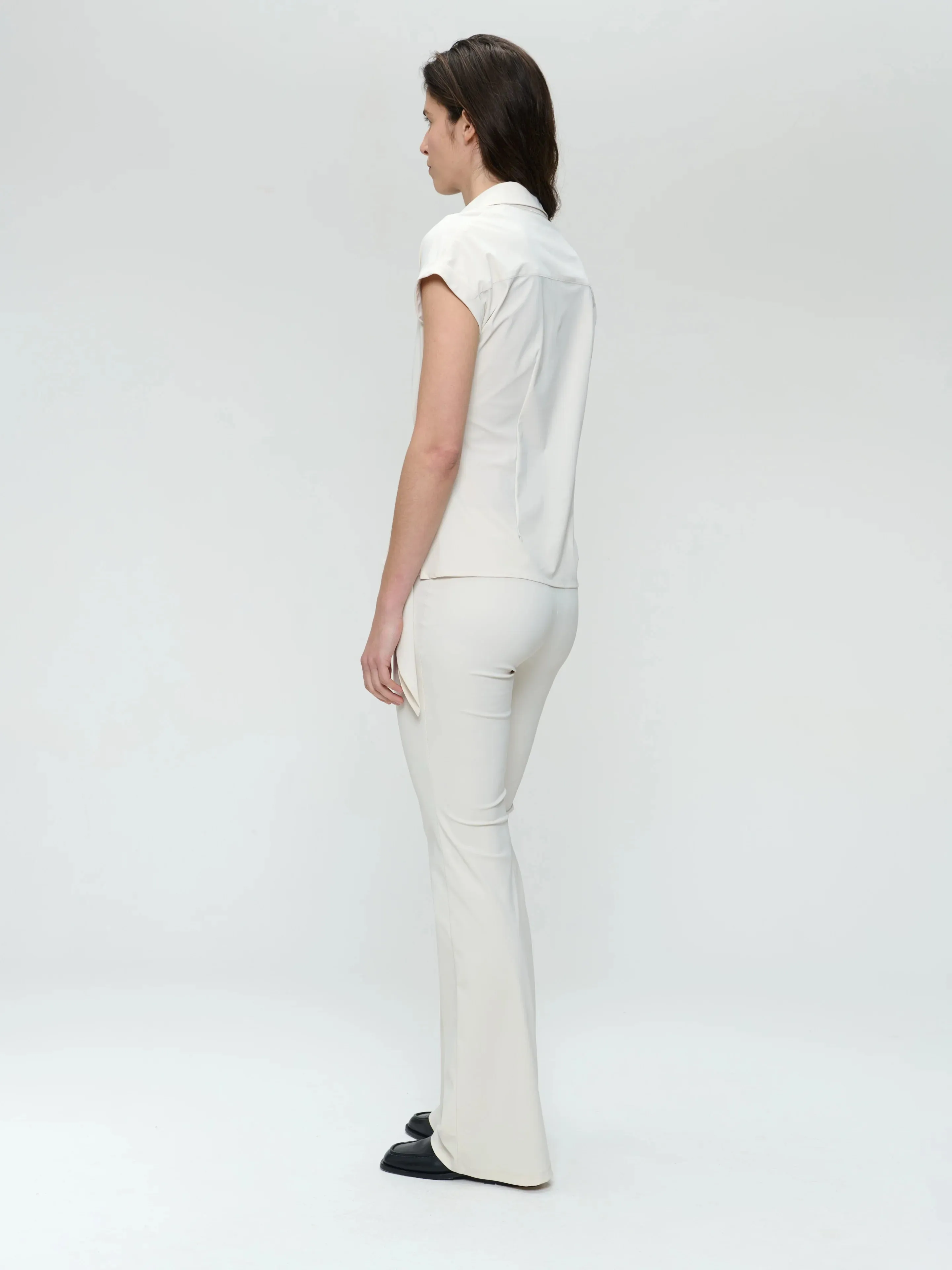 JANE LUSHKA Aston strech technical jersey blouse