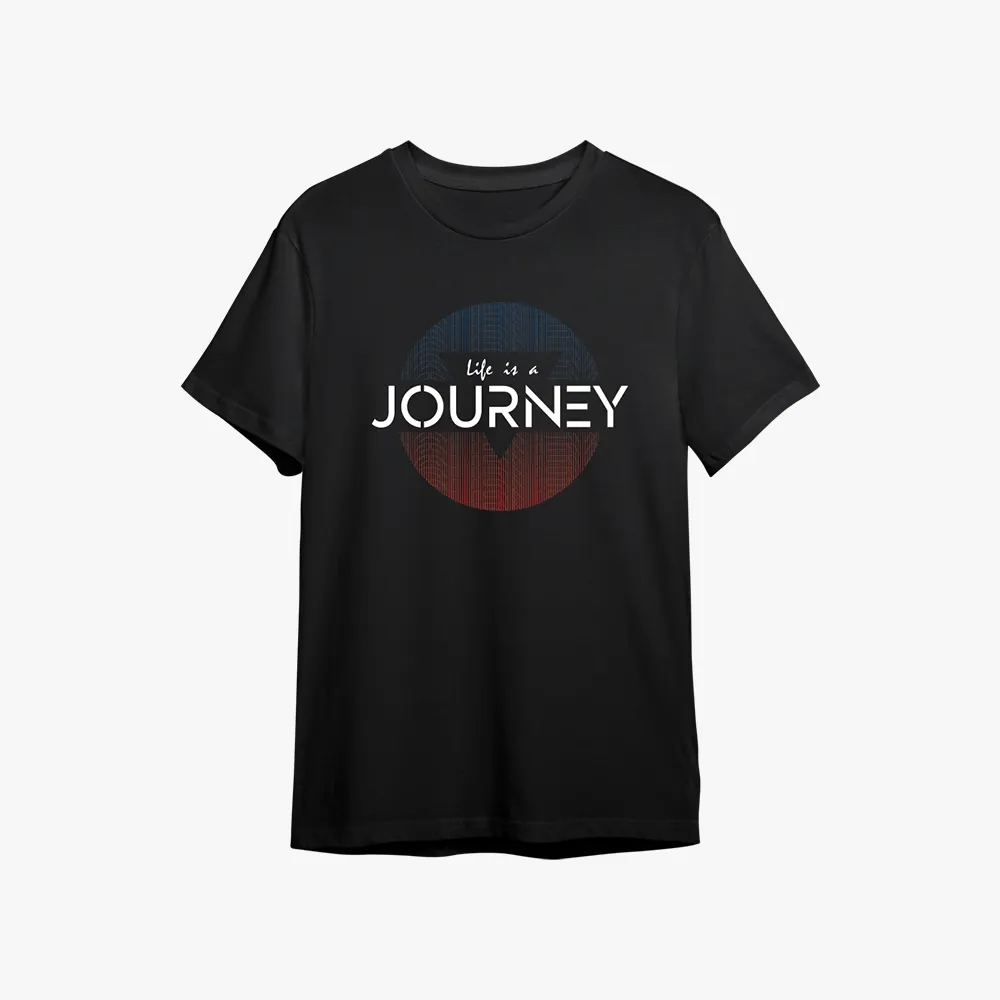 Journey - Organic Cotton Printed T-Shirt for Men's