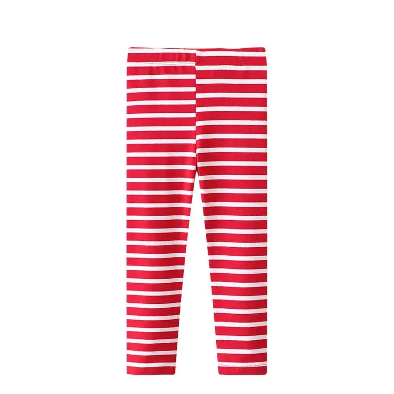 Kids Girls Colorful Striped Pencil Leggings Trousers
