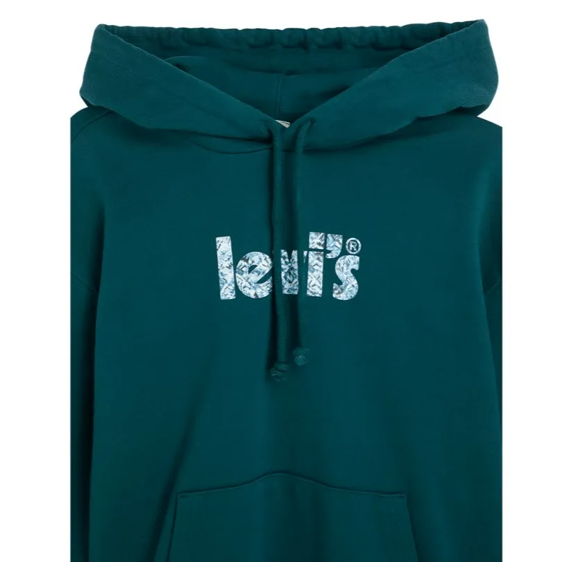 Levi's Graphic Standard Hoodie Green