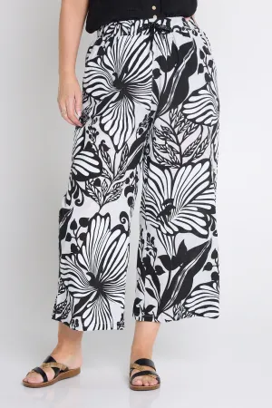 Lori Pants - Monochrome Botanica
