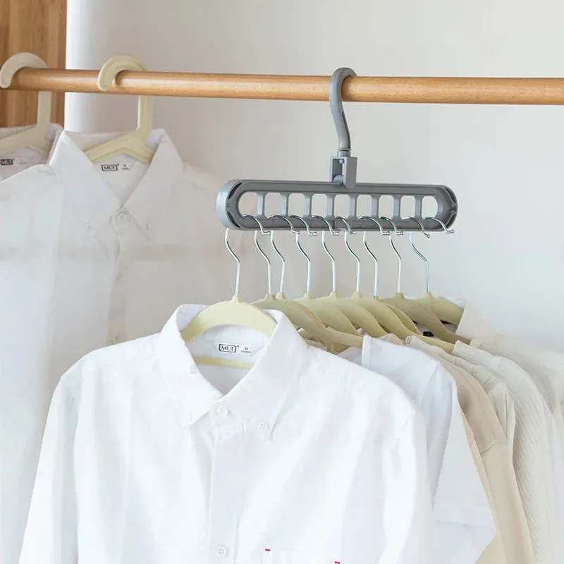 Multi-port Support Clothes Hanger