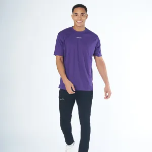 Omnitau Men's Team Sports Breathable Tapered Track Pants - Black