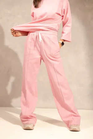 Pink Comfort Summer Pants