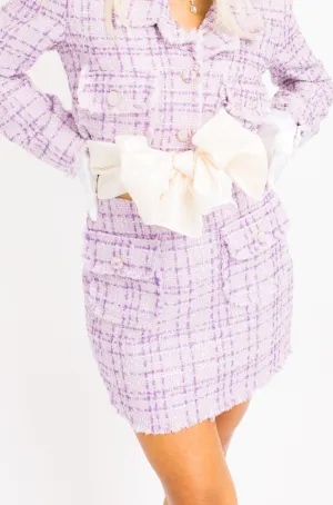 PREORDER: High School Sweetheart Skirt, PURPLE, ETA- 9/30