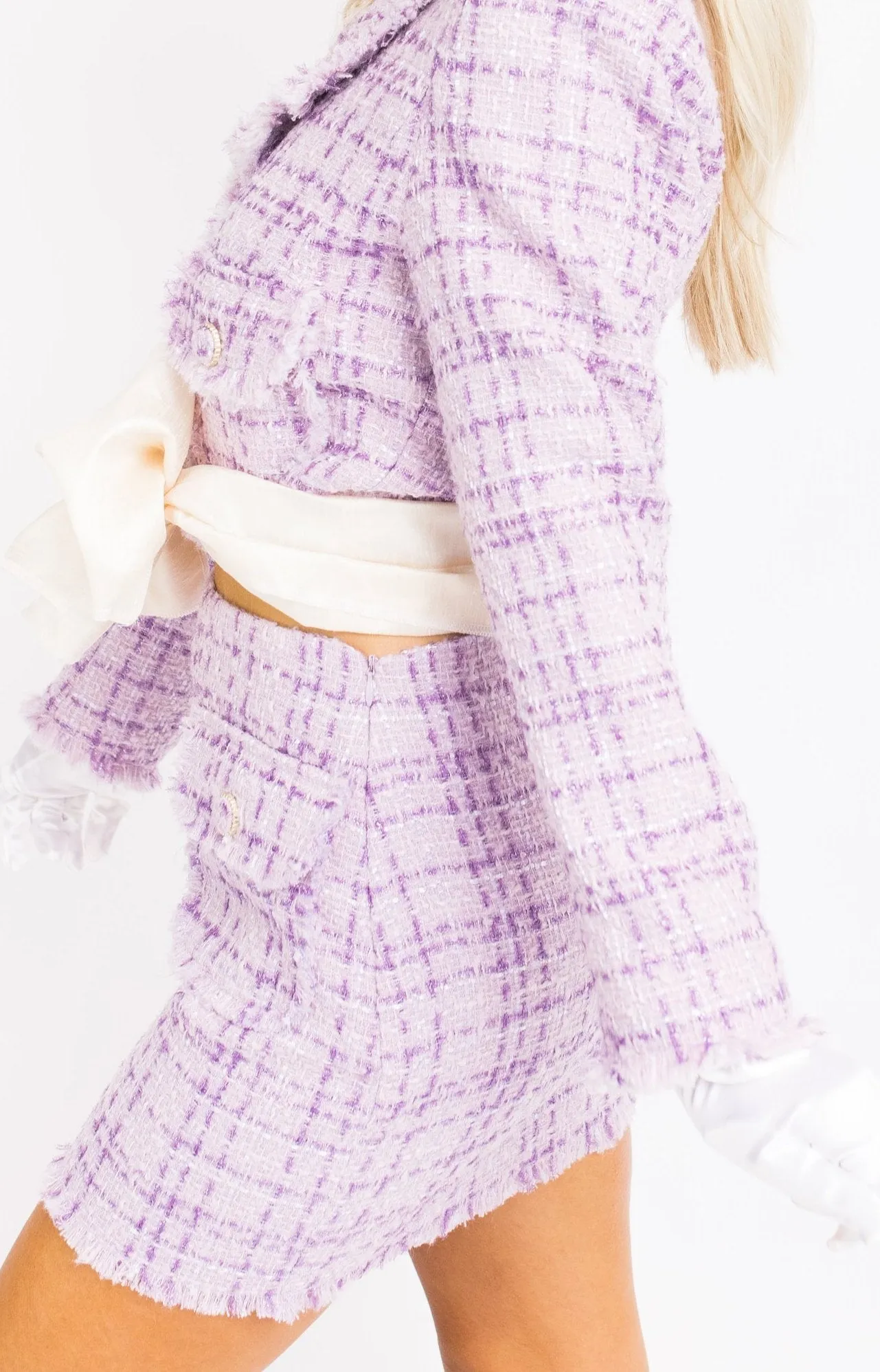 PREORDER: High School Sweetheart Skirt, PURPLE, ETA- 9/30