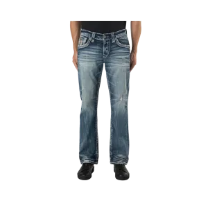 Rock Revival Men's Foliage Bootcut Jeans
