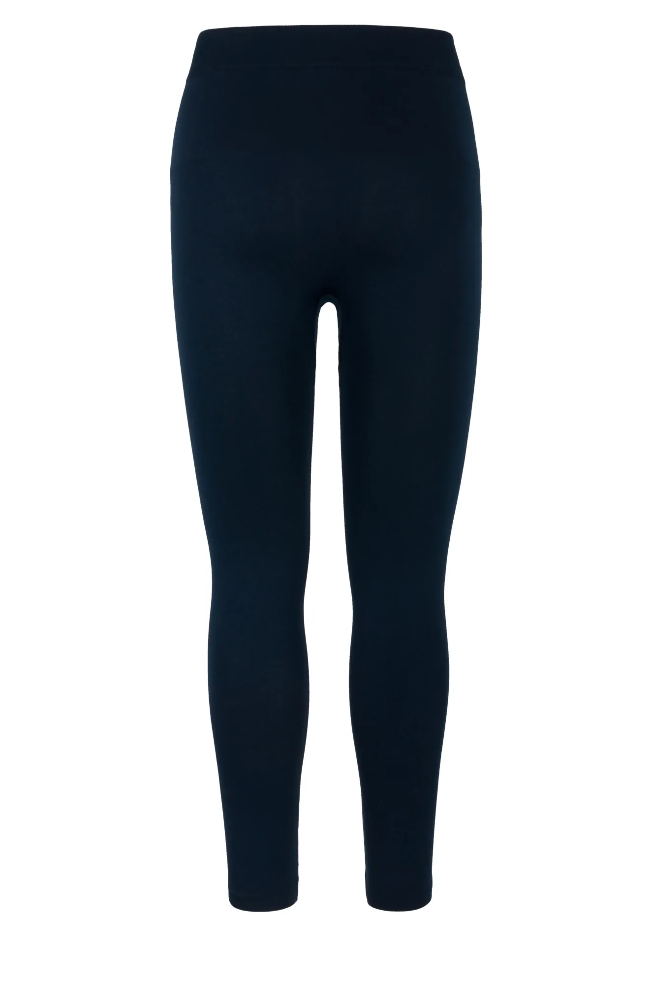 Seamless plain Leggings | NAVY | 2232ZZ