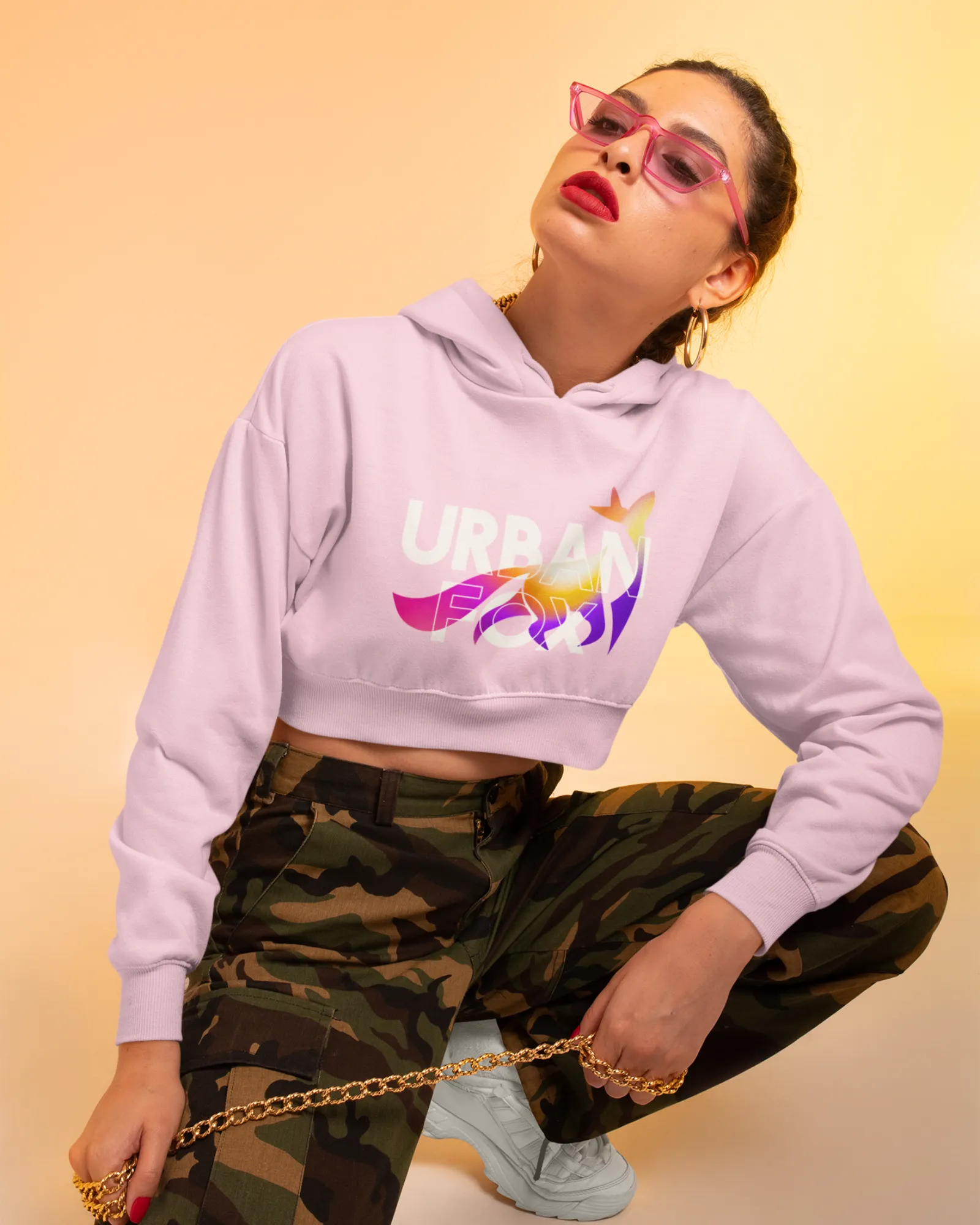 UFO v3 - Women's Crop Hoodies