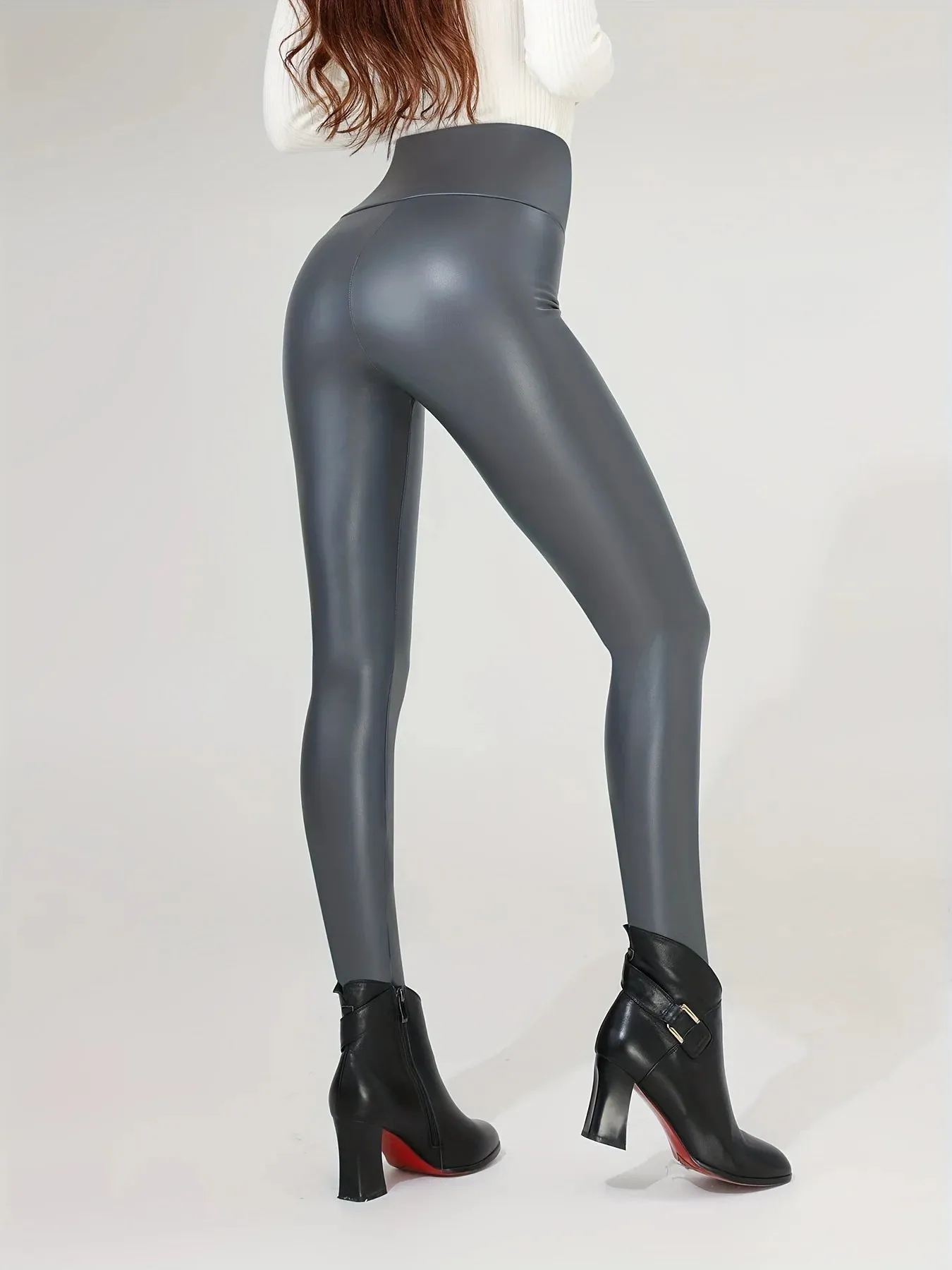 Warm Leather Leggings
